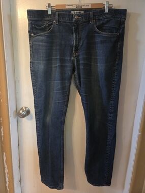 Quiksilver Indigo Blue Denim Jeans with Contrast Stitching